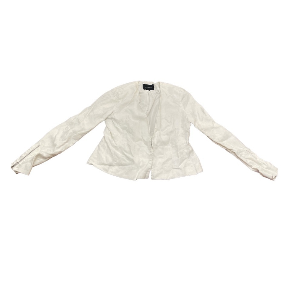 Banana Republic linen blazer white sz 10